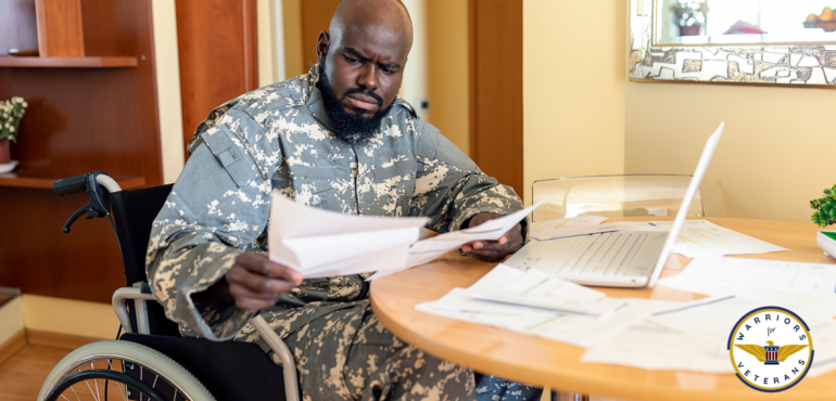 veteran frustrated with VA paperwork because of the immense backlog and mess that the VA system has created